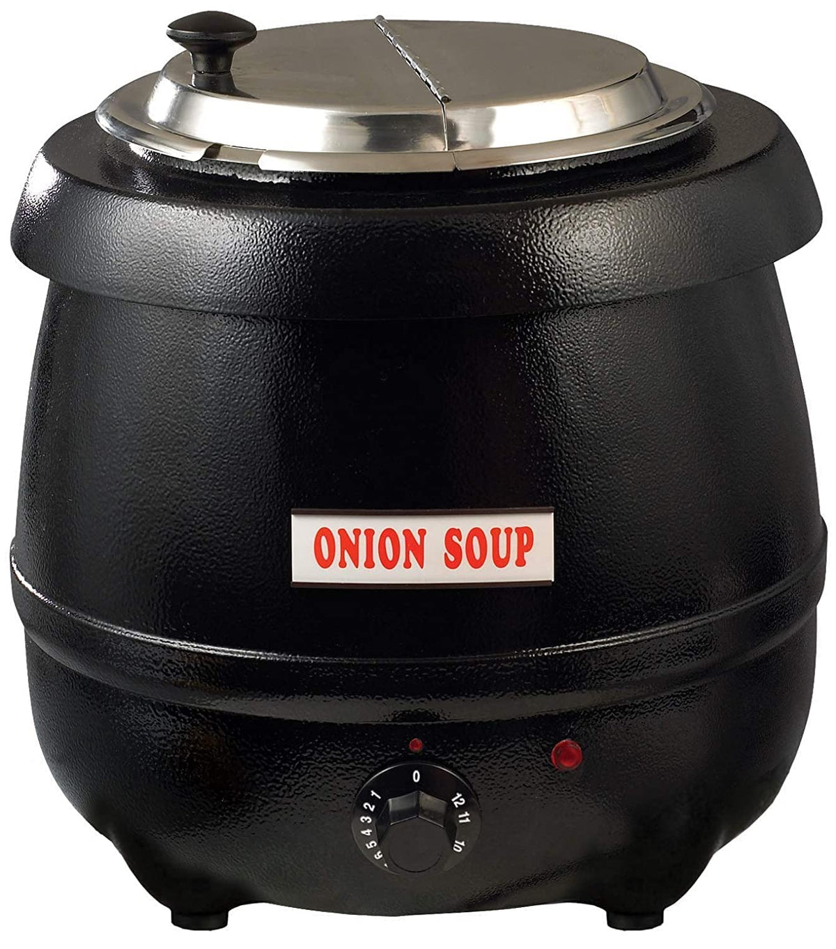 Kiran Enterprises Commercial Electric Soup Kettle Warmer - 10.5 Quart