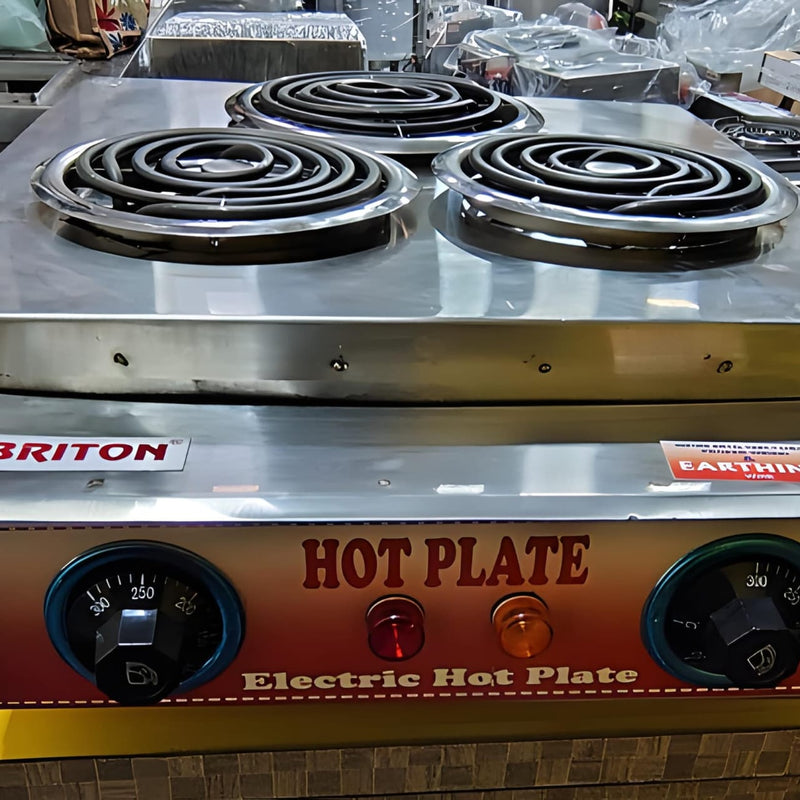 kiran G-Coil Hot Plate/ Electric stove- 5500 Watt Induction Cooktop (Silver, Push Button)