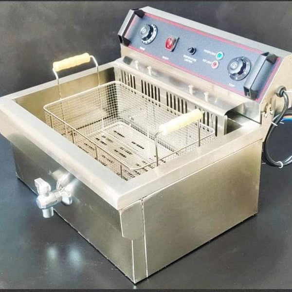 Electric Fryer with Tap HEAVY 20L