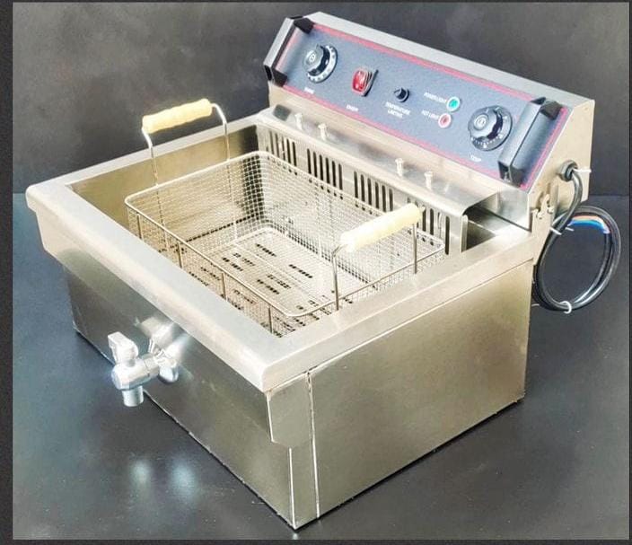 Electric Fryer with Tap HEAVY 20L