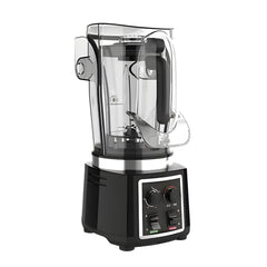 Electric 2L Soundproof Commercial Blender with Toughend Jar - Black