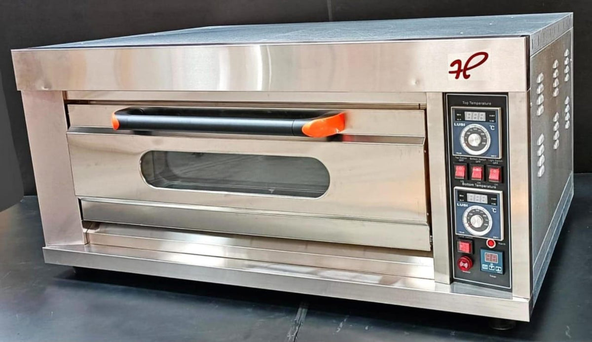 Electric Premium Oven 1 Deck 2 Trays (1D2T)-With Stone