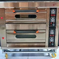 Gas Premium Oven 2 Deck 4 Tray (2D4T)-With Stone