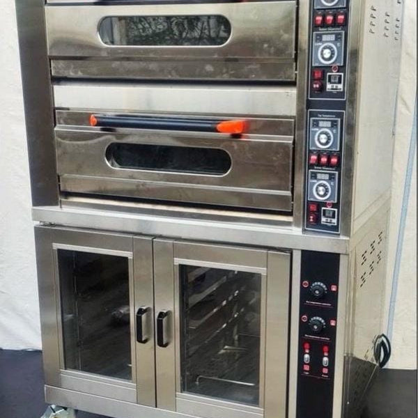 Electric COMBI Oven with Proofer - 2D4T Oven & 10 Trays Proofer
