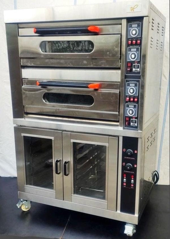 Electric COMBI Oven with Proofer - 2D4T Oven & 10 Trays Proofer