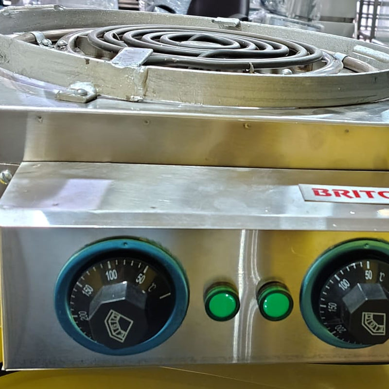 kiran G-Coil Hot Plate/ Electric stove- 4500 Watt Induction Cooktop (Silver, Push Button)