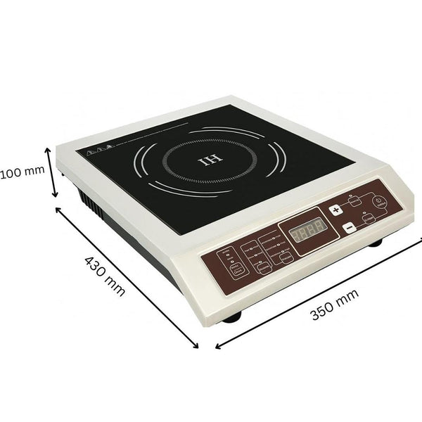 Kiran Eco Induction - 3000W | Square | Flat Base | Switch Model