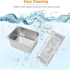 Electric Bain Marie without Glass - 6 Compartments (6 GN Pans of 1/3 150mm ~ 5.5L/Pan)