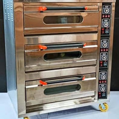 Electric Premium Oven 3 Deck 6 Tray (3D6T)-Without Stone