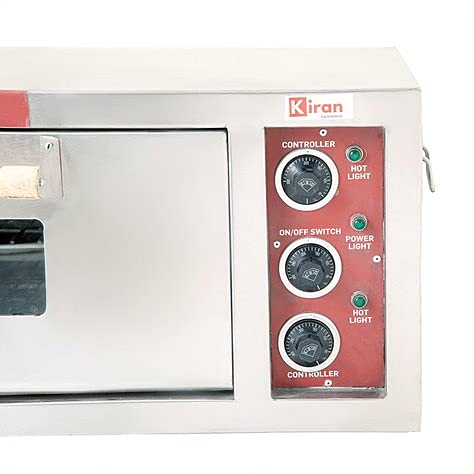 KIRAN ENTERPRISES 12 Pizza Oven Suitable For Restaurants,Hotels&Commercial Purpose 3  Kilowatts (12 Pizza Oven)
