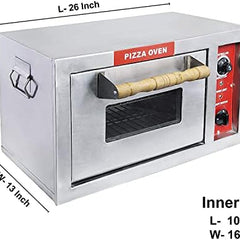Kiran Enterprise 4 Pizza'S Oven Suitable For Restaurants,Hotels&Commercial Purpose (4 Pizza Oven) (45 Liters,Multicolour),3 Kilowatts