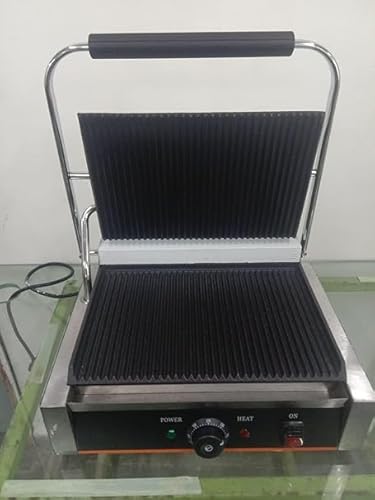 Metal 4 Slice Heavy Sandwich Griller Suitable For Restaurants Hotels And Commercial Purpose, 2500 Watts, White