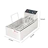 Kiran Enterprise 16 Liter Deep Fryer Vertical - Electric with Basket 16 L Electric Deep Fryer