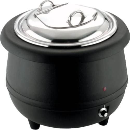 Kiran Enterprises Commercial Electric Soup Kettle Warmer - 10.5 Quart