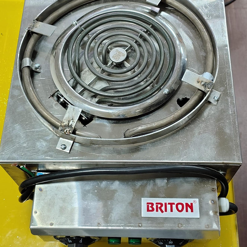 Kiran G-Coil Hot Plate/ Electric stove- 3500 Watt Induction Cooktop (Silver, Push Button)