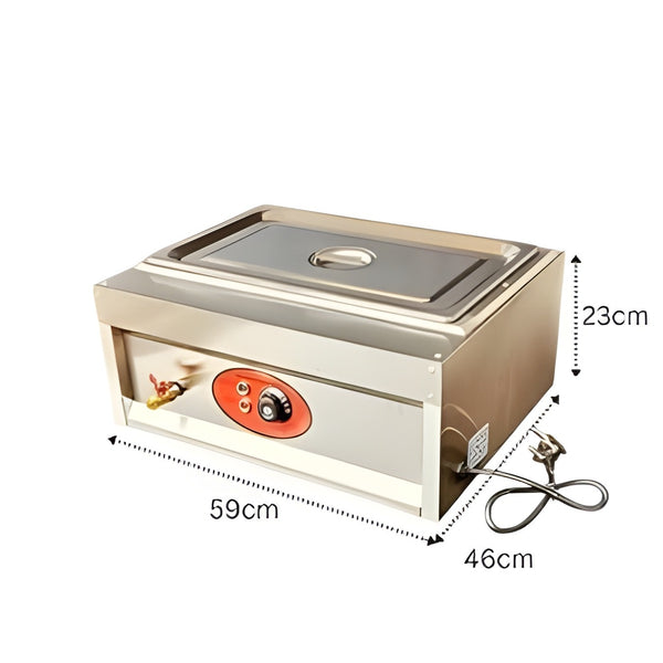 Electric Bain Marie without Glass - 1 Compartment ( 1 GN Pan of 1/1 150mm ~ 18L/Pan )
