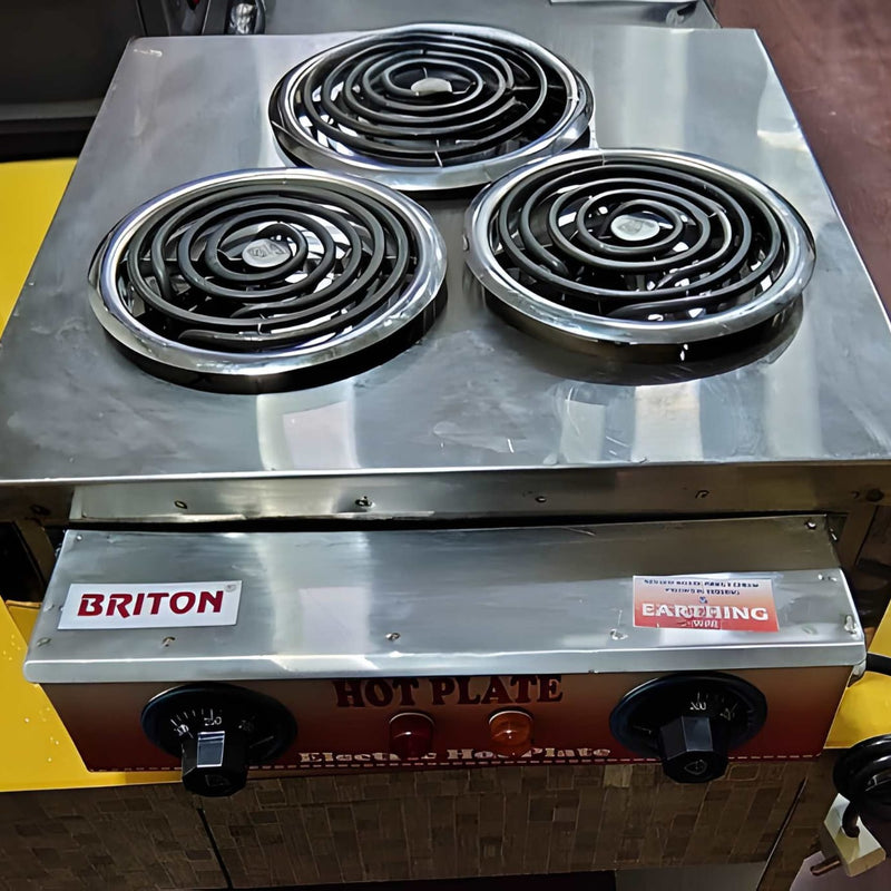 kiran G-Coil Hot Plate/ Electric stove- 5500 Watt Induction Cooktop (Silver, Push Button)