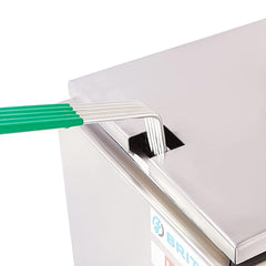 Kiran Enterprise Stainless Steel 8 Liter Deep Fryer Electric & Gas for Restaurant and Kitchen  and commercial Use