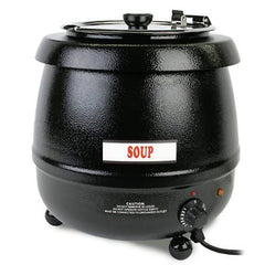 Kiran Enterprises Commercial Electric Soup Kettle Warmer - 10.5 Quart