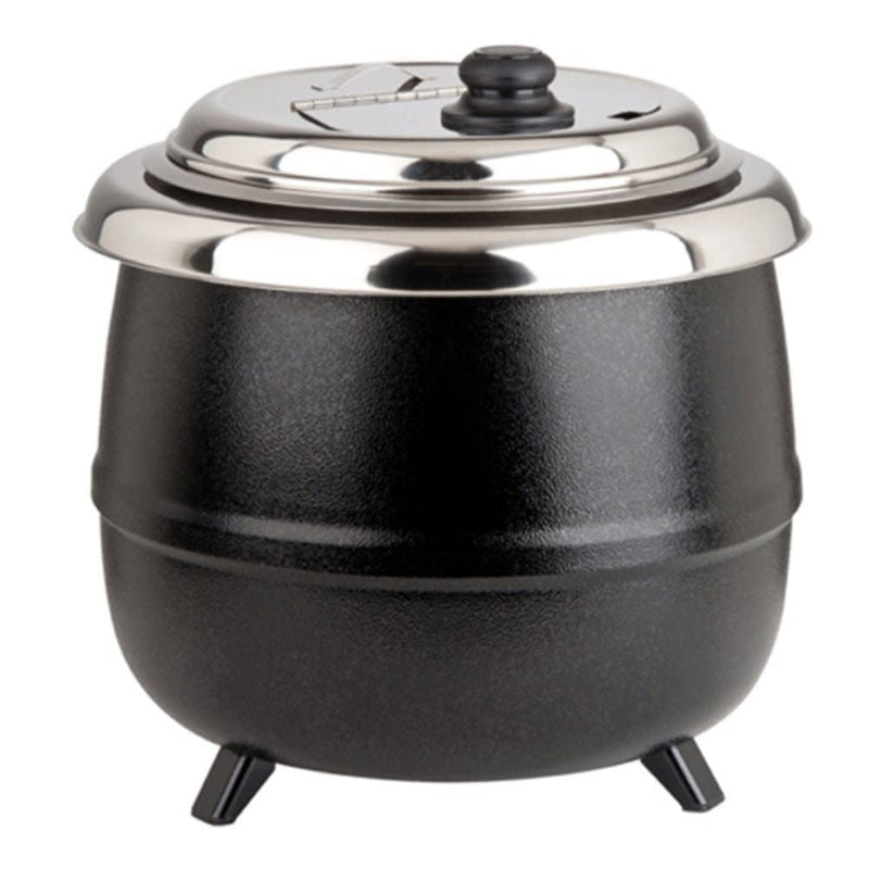 Kiran Enterprises Commercial Electric Soup Kettle Warmer - 10.5 Quart