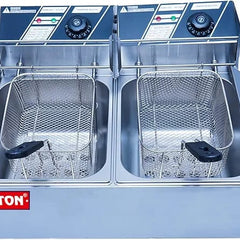 8+8-Litre Double Pan Electric Fryer