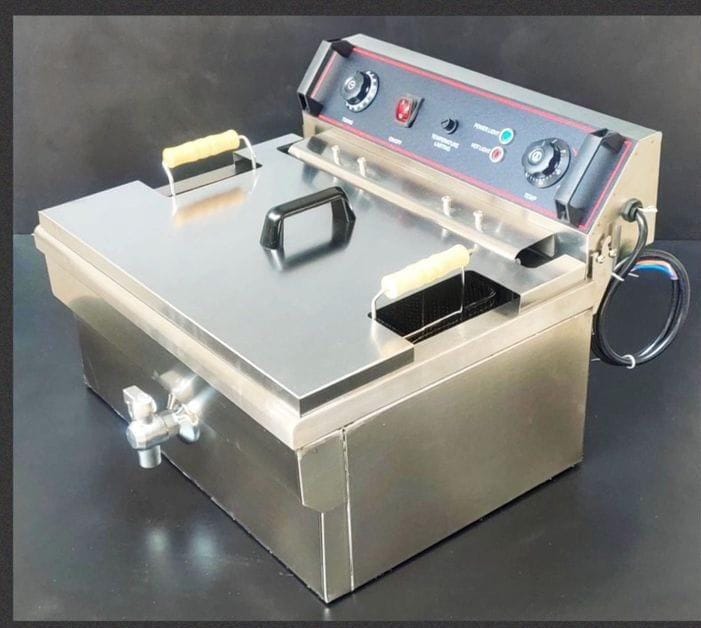 Electric Fryer with Tap HEAVY 30L