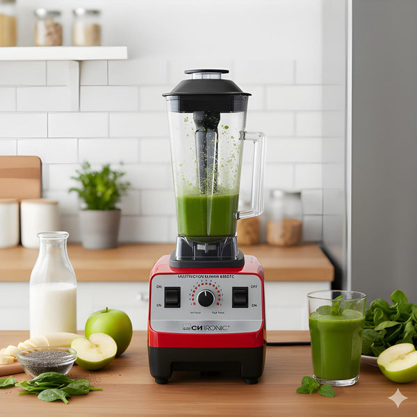 Electric 2L Commercial Blender 4500W ( Red & Black )