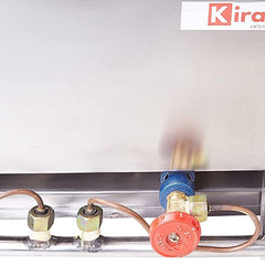 Kiran 5+5 Liter Double Pan Electric & Gas Deep Fryer