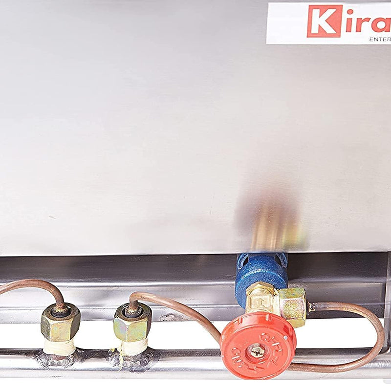 Kiran 5+5 Liter Double Pan Electric & Gas Deep Fryer