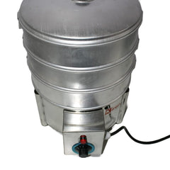 Kiran Enterprises Premium Aluminium Momos Maker & Steamer with Handles, Durable 3 Tier Steamer for Cooking, Suitable for Home, Hotels, Restaurant