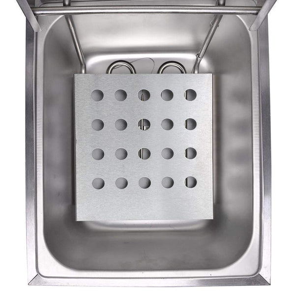 KIRAN ENTERPRISES 6 Litre Electric Deep Fryer Machine with Copper Heater & Temperature Control