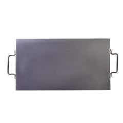 KIRAN ENTERPRISES Gas Hot Dosa Plate Stainless Steel Body with Plate size 15 x 27 for making Dosa, Capati Omlete Uttapa, radiant