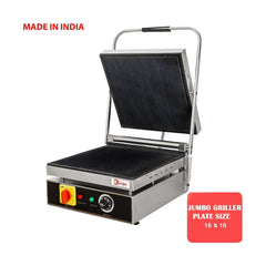 KIRAN ENTERPRISES 9 Slice Jumbo Electric Commercial Sandwich Maker Grill