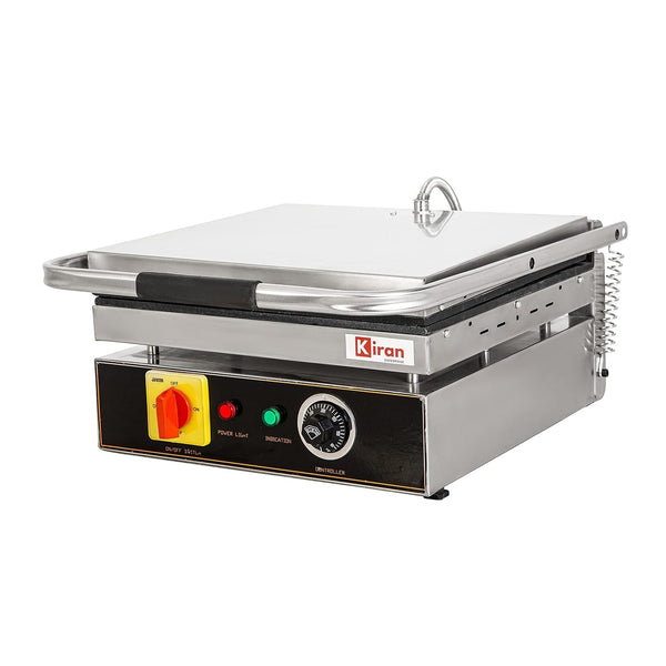 KIRAN ENTERPRISES 9 Slice Jumbo Electric Commercial Sandwich Maker Grill (Multicolor)