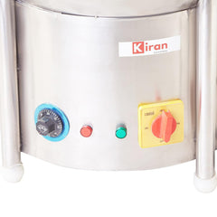 Kiran Enterprise 16 Inch  Electric Kadhai Fryer Suitable for restaurants, hotels and commercial Use