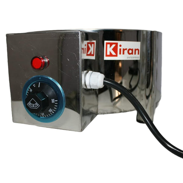 Kiran Enterprises Premium Aluminium Momos Maker & Steamer with Handles, Durable 3 Tier Steamer for Cooking, Suitable for Home, Hotels, Restaurant