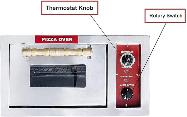 Kiran Enterprise 2 Pizza'S Oven Suitable For Restaurants,Hotels&Commercial Purpose (2 Pizza Oven) (45 Liters,Multicolour),3 Kilowatts