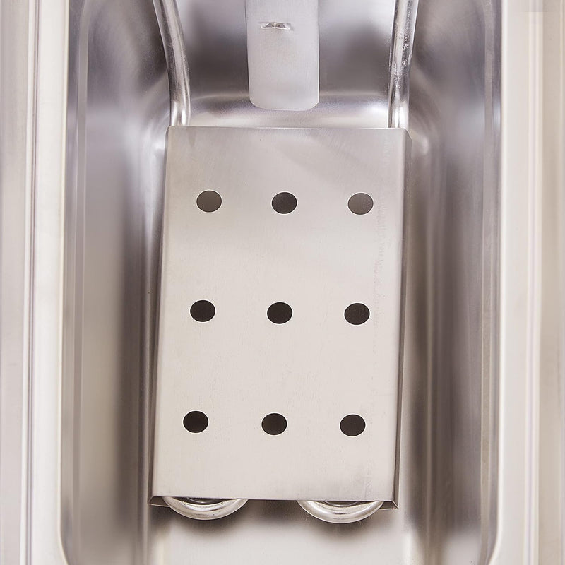 Kiran Enterprise Stainless Steel Electric 5 Liter Deep Fryer for Restaurant and Kitchen and  commercial Use Kiran Enterprise