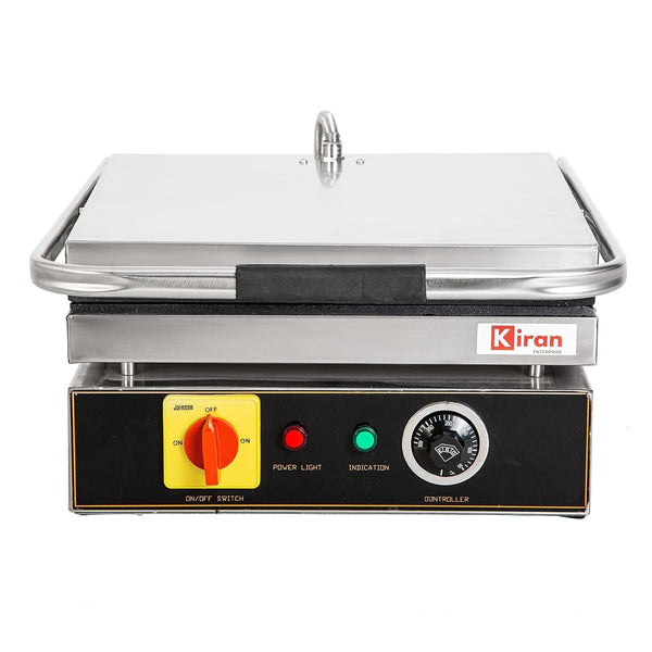 KIRAN ENTERPRISES 9 Slice Jumbo Electric Commercial Sandwich Maker Grill (Multicolor)