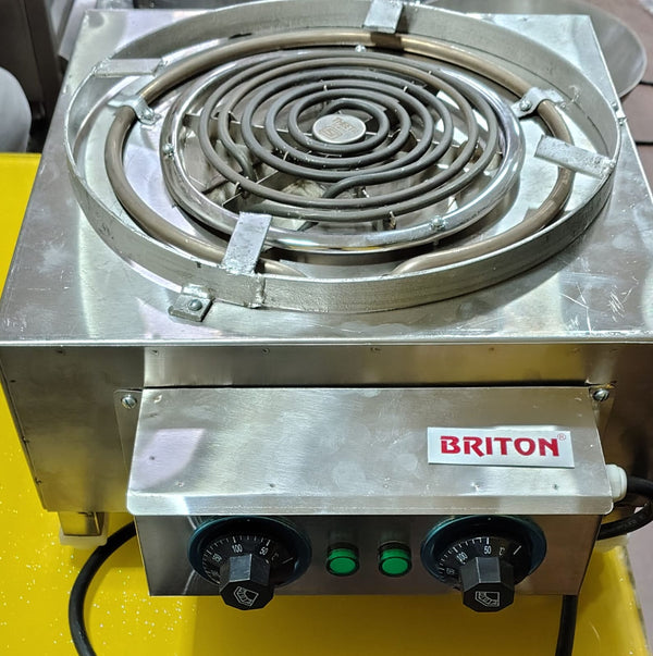 kiran G-Coil Hot Plate/ Electric stove- 4500 Watt Induction Cooktop (Silver, Push Button)