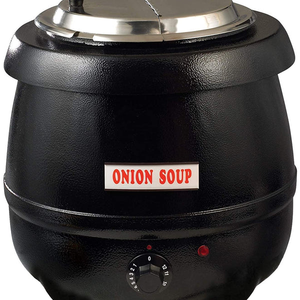Kiran Enterprises Commercial Electric Soup Kettle Warmer - 10.5 Quart