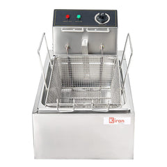 Kiran Enterprises 23 Liter Deep Fryer Vertical Electric with Basket 23 Liter Capacity Electric Deep Fryer