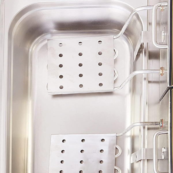 Electric & Gas 12+12 Liter Capacity Deep Fryer For Bulk Frying for Restaurant and Kitchen and commercial Use