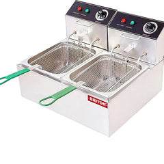12+12 Liter Capacity Deep Fryer for Restaurant and Kitchen and commercial Use