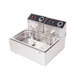 KIRAN ENTERPRISE 16 Ltr Deep Fryer Electric Single Pan Fryer For Restaurant, Kitchen &  Commercial Use