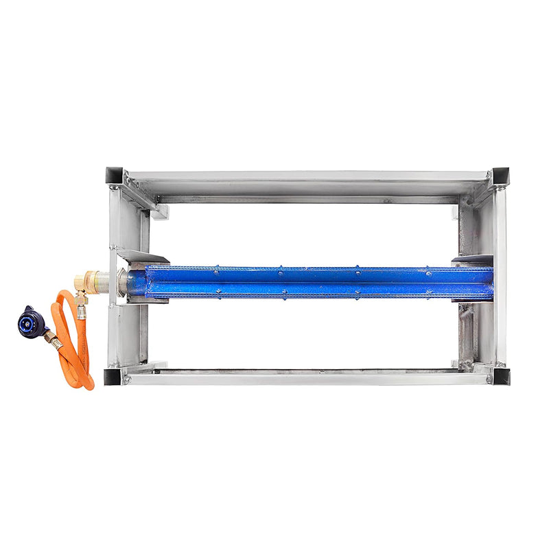 KIRAN ENTERPRISES Gas Hot Dosa Plate Stainless Steel Body with Plate size 15 x 27 for making Dosa, Capati Omlete Uttapa, radiant