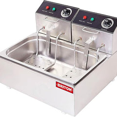 12+12 Liter Capacity Deep Fryer for Restaurant and Kitchen and commercial Use