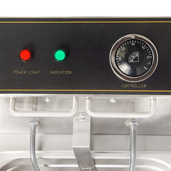 Kiran Enterprises 23 Liter Deep Fryer Vertical Electric with Basket 23 Liter Capacity Electric Deep Fryer