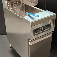 Electric Digital Deep Fryer with HEAVY Twin Baskets(28L) - Standing Model