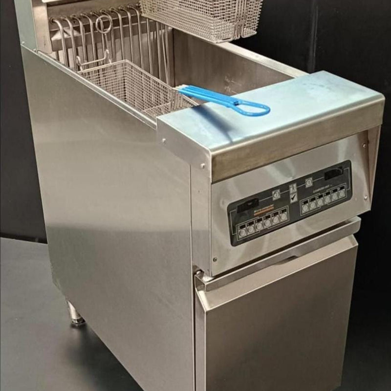 Electric Digital Deep Fryer with HEAVY Twin Baskets(28L) - Standing Model
